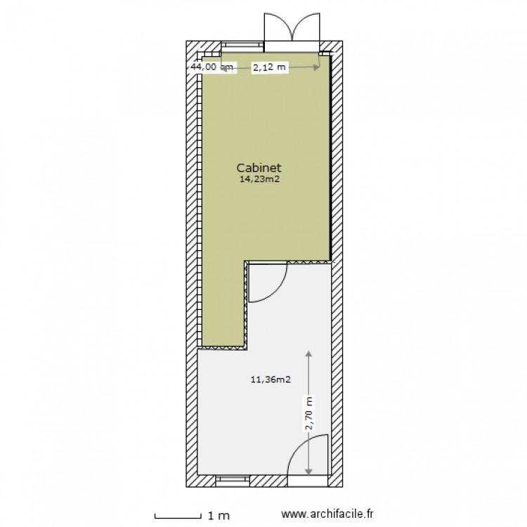 Projet (2). Plan de 0 pièce et 0 m2