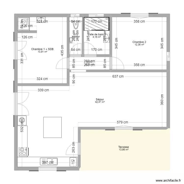 PLAN VILLA DIAMANT PROJET. Plan de 