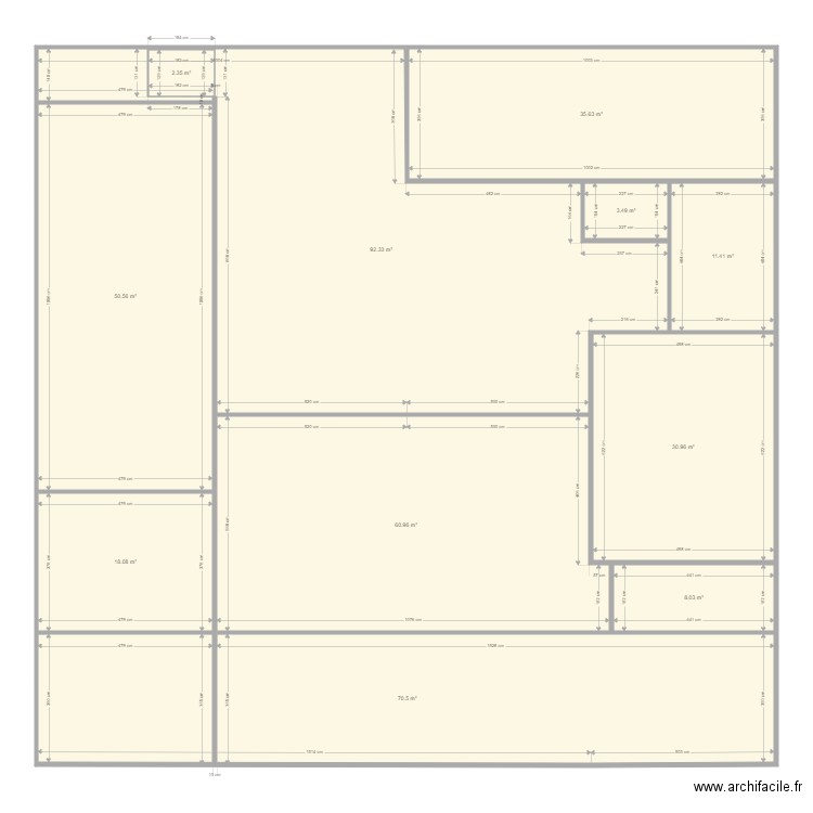 le final. Plan de 0 pièce et 0 m2