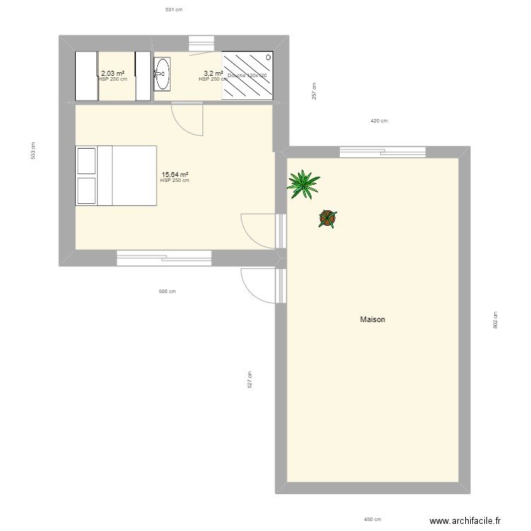 FR SUROT V2. Plan de 0 pièce et 0 m2