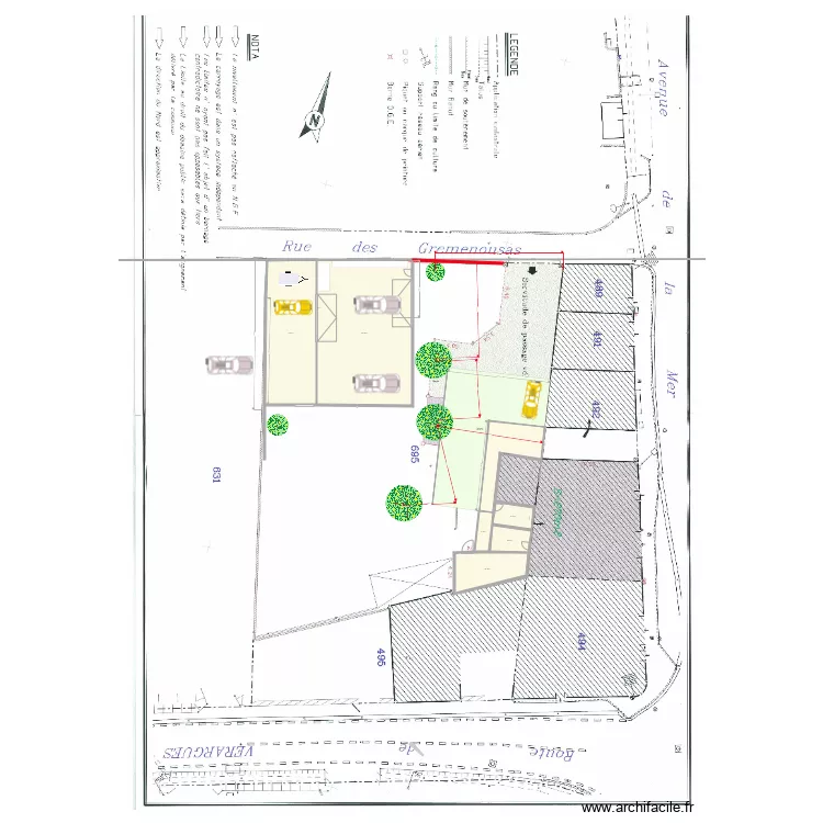 maison v10. Plan de 