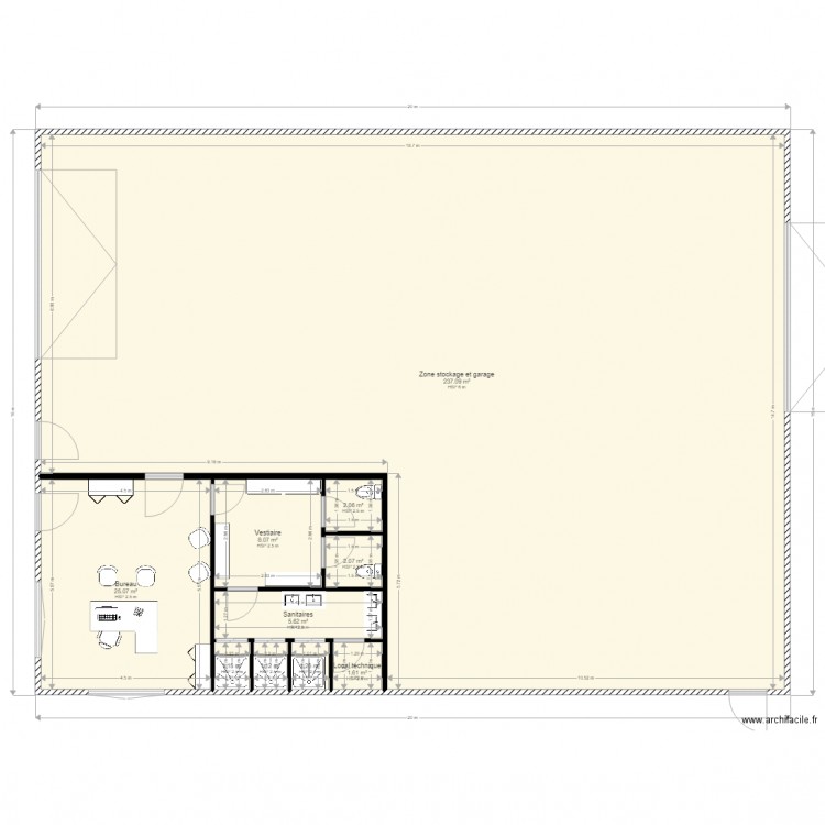 ENTREPOT BATI PRO. Plan de 0 pièce et 0 m2