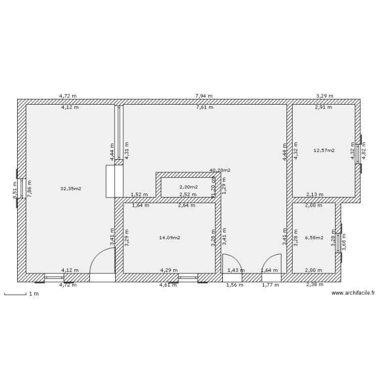 nouveau roy bas. Plan de 0 pièce et 0 m2
