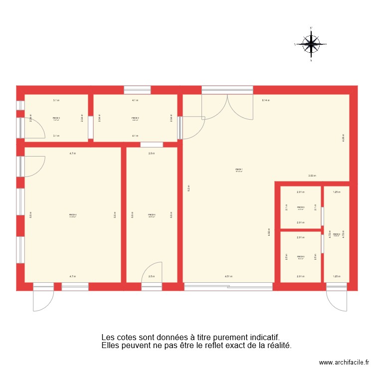 BI 1407 BRAYE GRANGE. Plan de 0 pièce et 0 m2