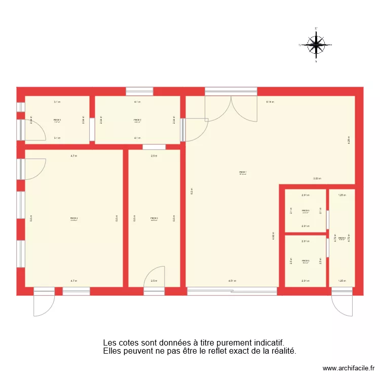 BI 1407 BRAYE GRANGE. Plan de 