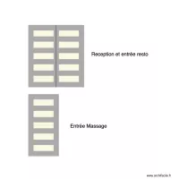 Porte resto reception massage