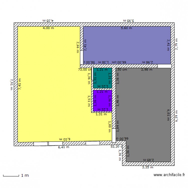 plan parisienne Villecresnes. Plan de 0 pièce et 0 m2