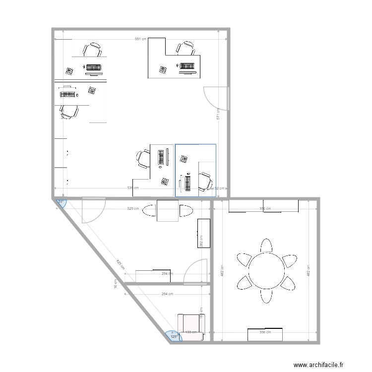 Octogone 2. Plan de 0 pièce et 0 m2