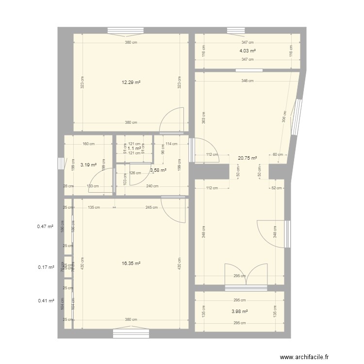 ARNAUD R1. Plan de 0 pièce et 0 m2