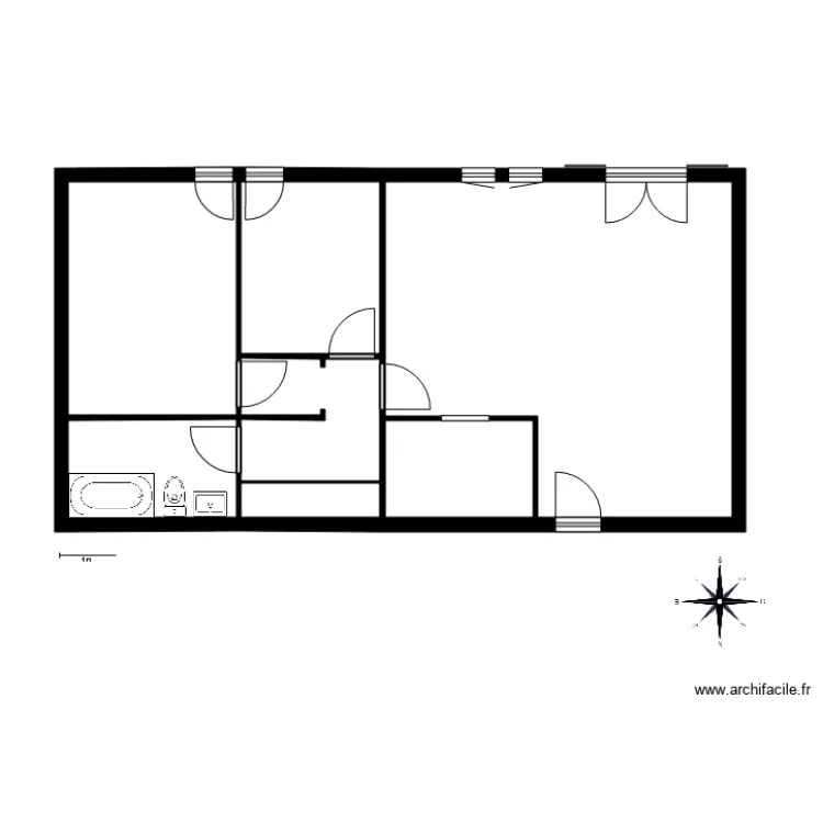 sopite droit. Plan de 