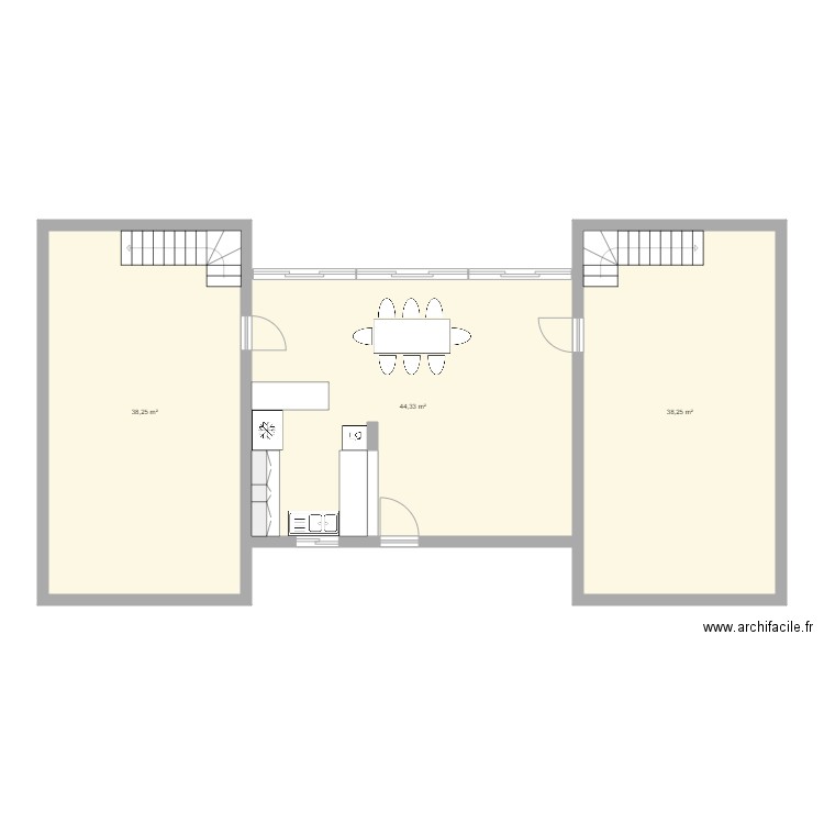 maison 1. Plan de 0 pièce et 0 m2