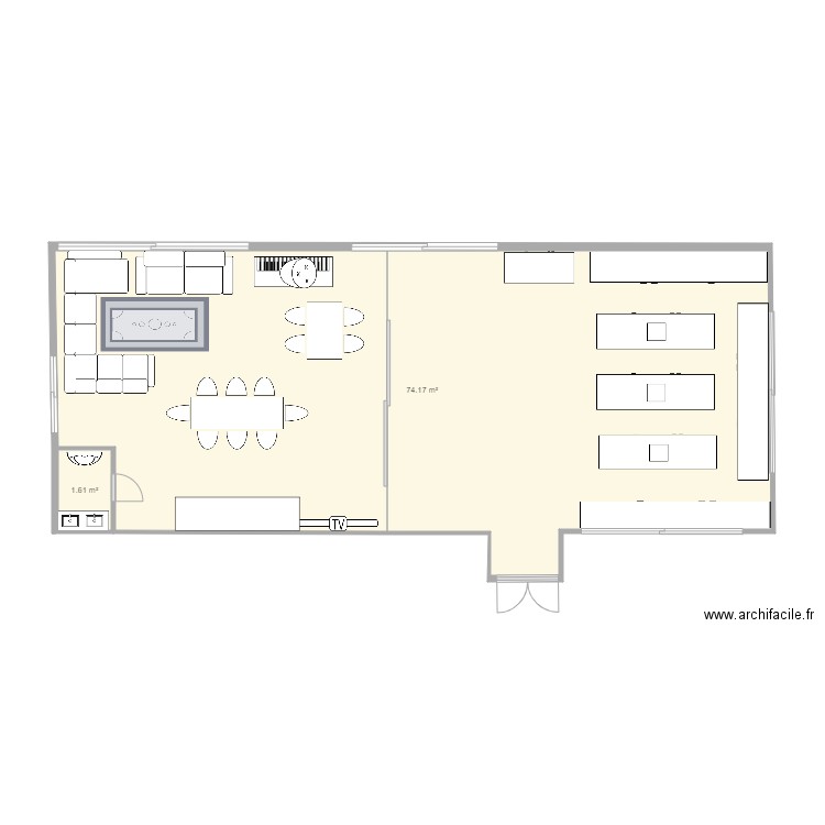 MDD. Plan de 0 pièce et 0 m2