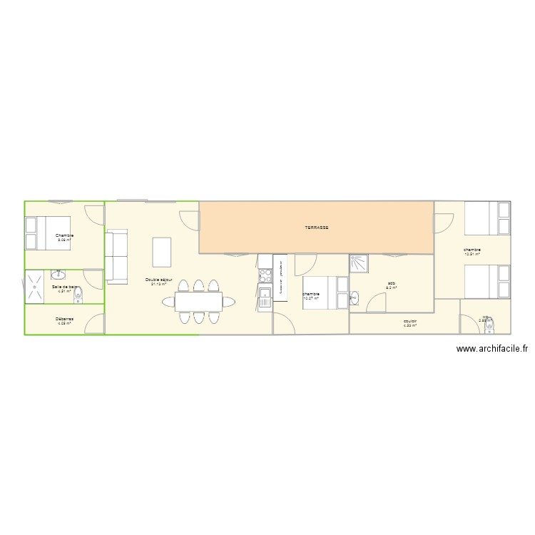 CABANON2. Plan de 0 pièce et 0 m2