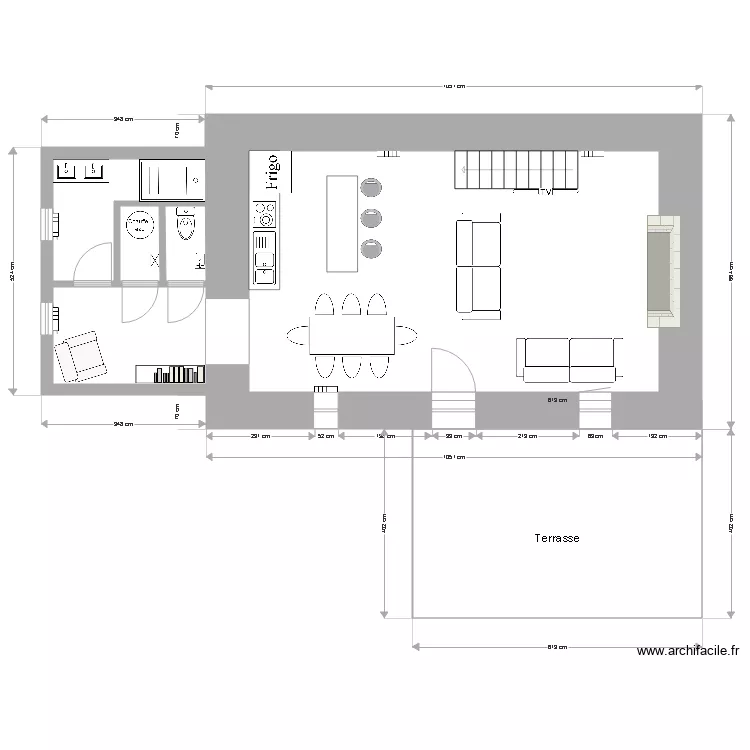 ameublement 2. Plan de 