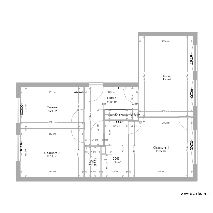 Charbonnel Projet Appt 2. Plan de 
