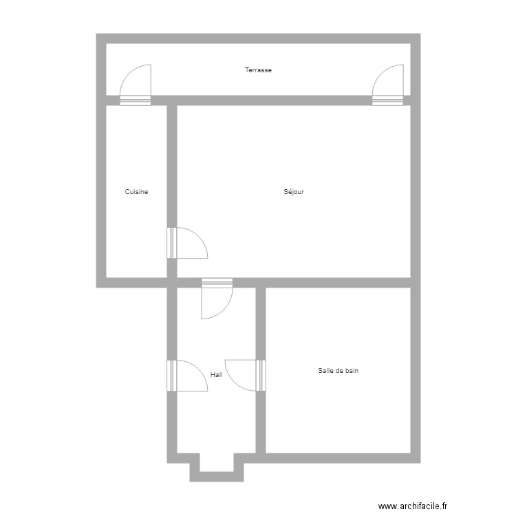 Bruxelles 107 1190 Forest. Plan de 0 pièce et 0 m2