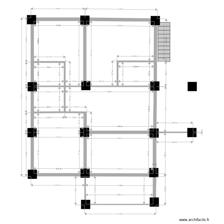 fondations Rukingamubiri reel. Plan de 0 pièce et 0 m2