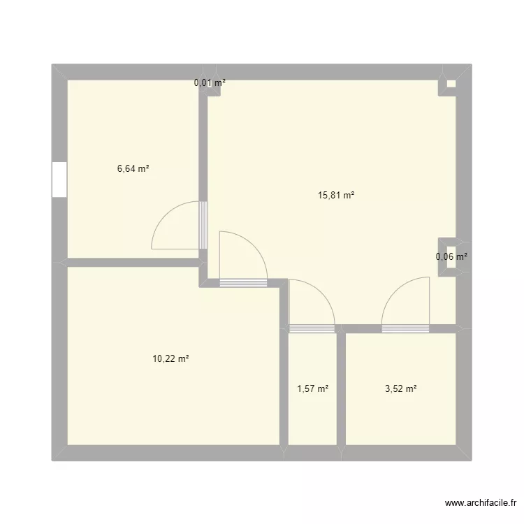 LE CONQUET SQUARE HABITAT. Plan de 