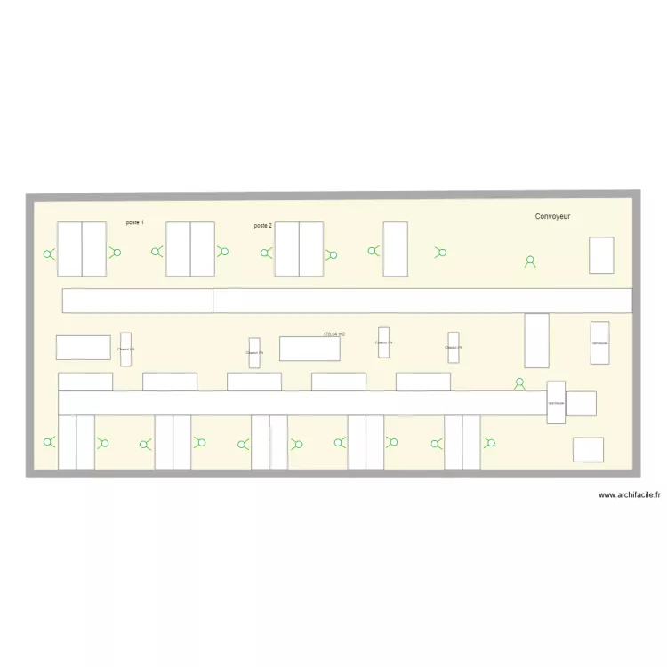 Etage Nouvel emmenagement colis 4. Plan de 