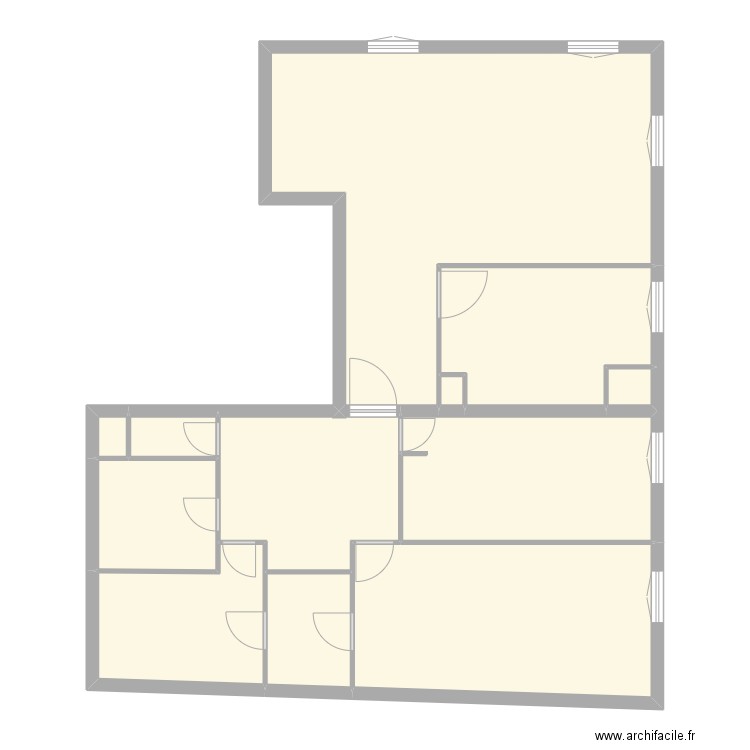 SAINT_NICOLAS. Plan de 12 pièces et 120 m2