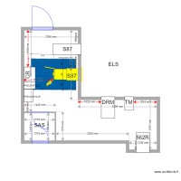 PLAN DE MASSE PROJET MARSEILLE ESPACE PRO GRAND LOCAL S87