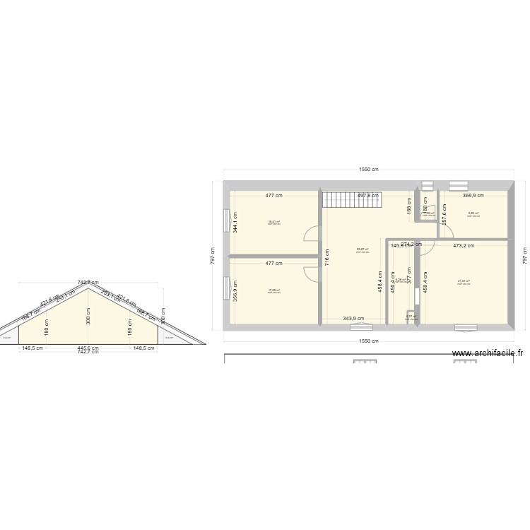 plan agrandisement 3. Plan de 0 pièce et 0 m2