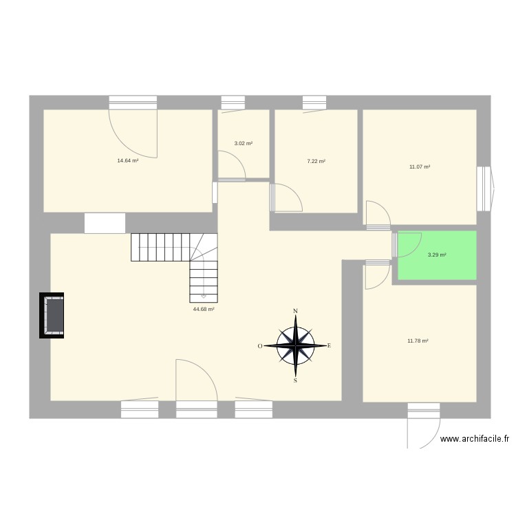 maison finale. Plan de 0 pièce et 0 m2
