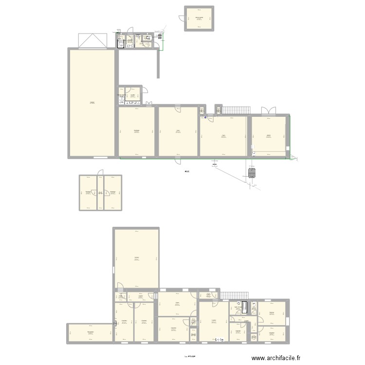 Le 750 - Plan réseaux (pour SPANC). Plan de 0 pièce et 0 m2