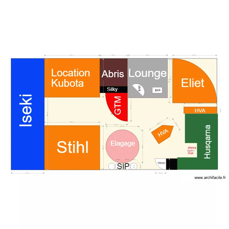 Jardin expo 3. Plan de Jardin expo 3. Plan de