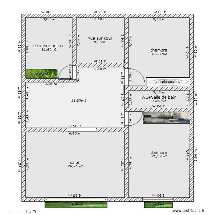 oujda1. Plan de 0 pièce et 0 m2