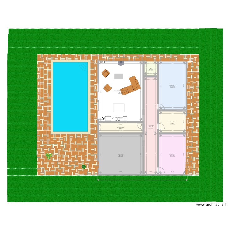 MAISON FUTURE. Plan de 0 pièce et 0 m2