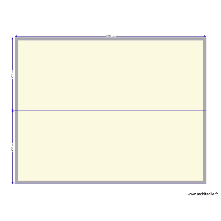 Барн Крыша. Plan de 