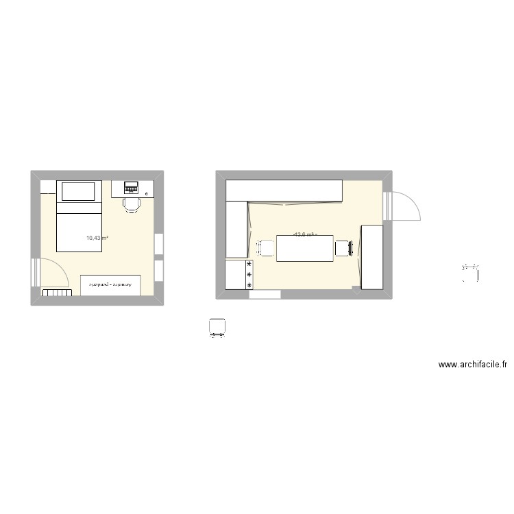 nouvel appart. Plan de 0 pièce et 0 m2