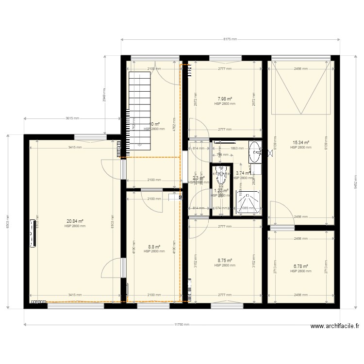 R de Ch Naintre Chauffage. Plan de 0 pièce et 0 m2