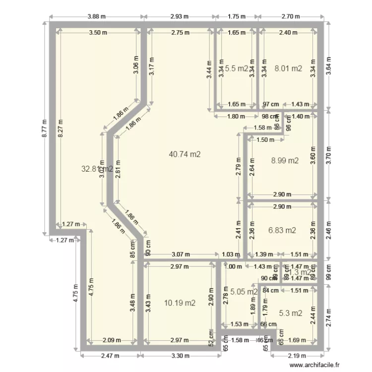 DECKER MACKENHEIM. Plan de 