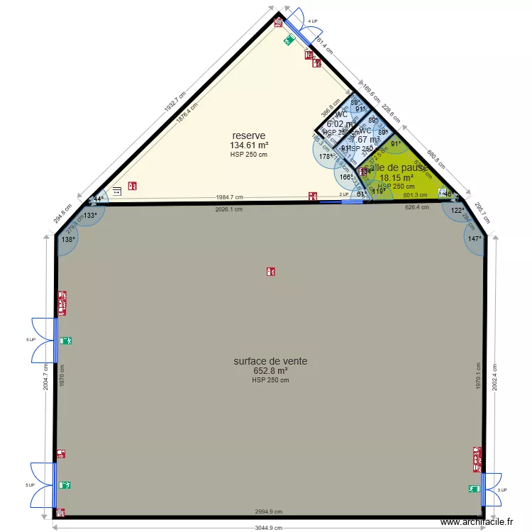 Villefranche sur Saone 2. Plan de 