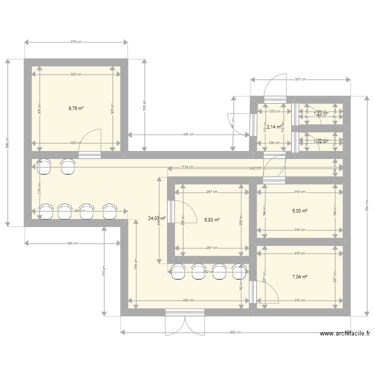 Andrea A. Plan de 0 pièce et 0 m2