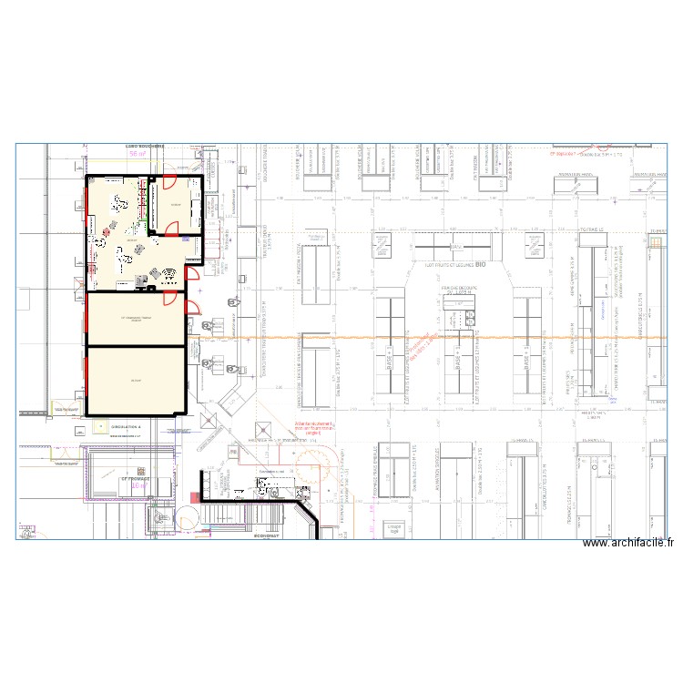 Devecey. Plan de 0 pièce et 0 m2