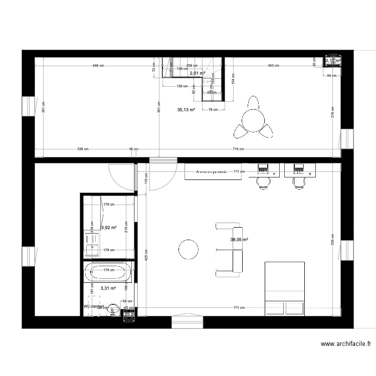 fob. Plan de 0 pièce et 0 m2