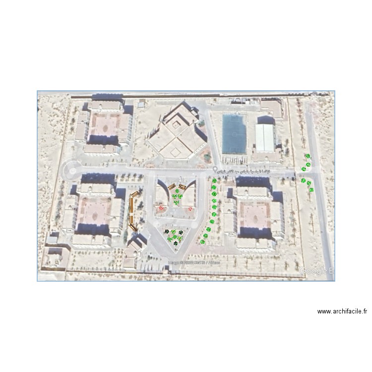 Cité univ. Plan de 0 pièce et 0 m2