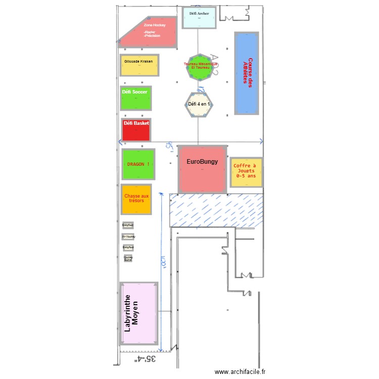 fdl. Plan de 0 pièce et 0 m2