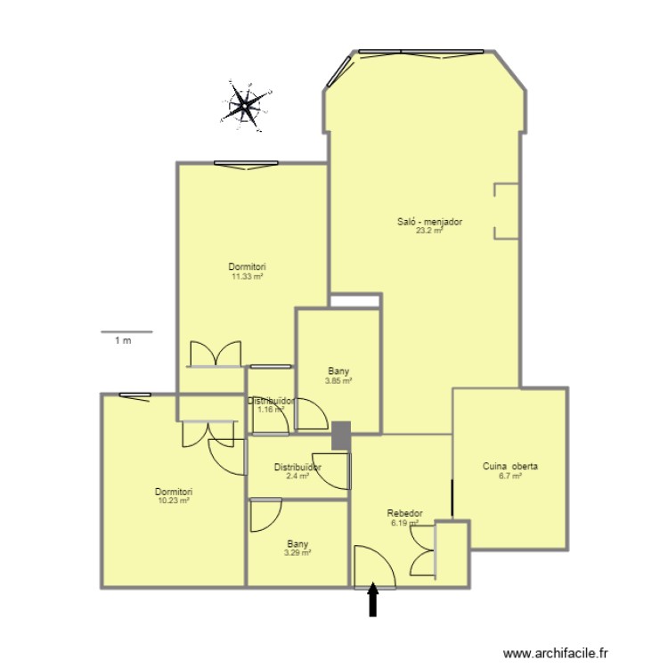 SOLDEU FLORS DE NEU AP 105. Plan de 0 pièce et 0 m2