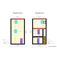 Plan des façades