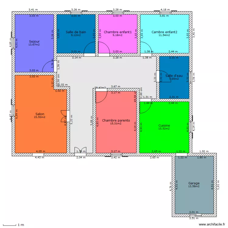 Maison Ahmed 3. Plan de Maison Ahmed 3. Plan de