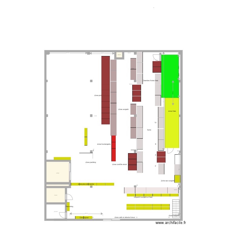 Ivry sur seine 2 RDC v2 Solution 13. Plan de 0 pièce et 0 m2