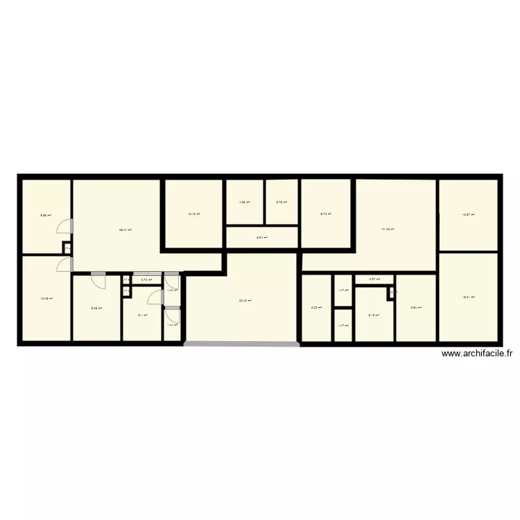 FENASSIERS. Plan de FENASSIERS. Plan de