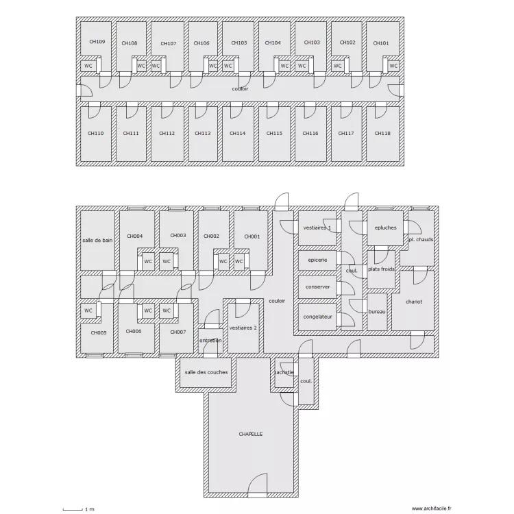 BAT C RDC 1ER VARENNES. Plan de BAT C RDC 1ER VARENNES. Plan de