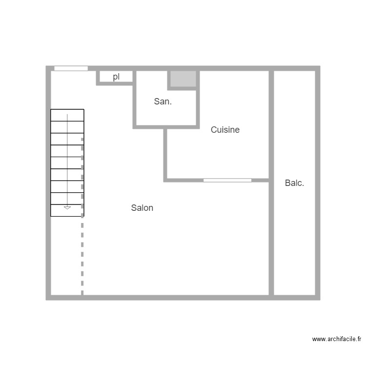 TOITOT RDC. Plan de 0 pièce et 0 m2