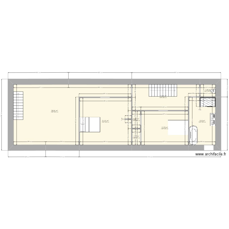Etage chabeuil. Plan de 0 pièce et 0 m2