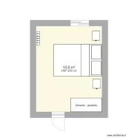 plan chambre 1
